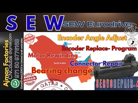 SEW Eurodrive Get Encoder Resolver Angle Adjustment #oman #dubai #qatar #bahrain #kuwait #ksa