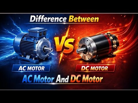 Difference Between AC Motor And DC Motor | The Electrical Way