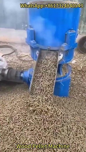 High-Efficiency Wood Pellet Machine - Turn Sawdust into Premium Biomass Pellets in Minutes!