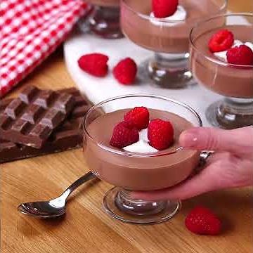 Greek Yogurt Chocolate Mousse | Dessert