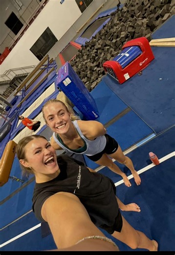 open gym with siri vlog!!! #gymnastics #tumbling #vlog #fyp #gymnast | tumbling