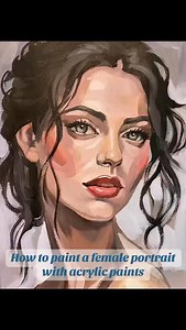 151K views · 12K reactions | Step by step, stroke by stroke — a portrait comes alive on canvas ✨ Acrylics let me capture mood, light, and character in a unique way. Would you like to see more portrait tutorials? #portraitpainting #acrylicportrait #acrylicpainting #artprocess #instaart #artreels #paintingreels #portret #malarstwo #sztuka #polishartist #creativeprocess #portraitart #acrylicart #paintingtutorial | Tatiana Filipowicz Filadora | Facebook