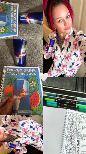Exploring the Adult Colouring Book Craze with Red Bull
