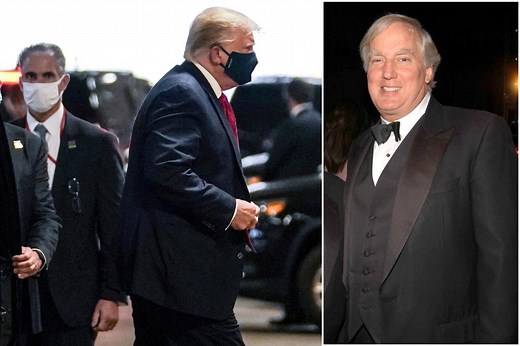Donald Trump’s brother Robert hospitalized in New York