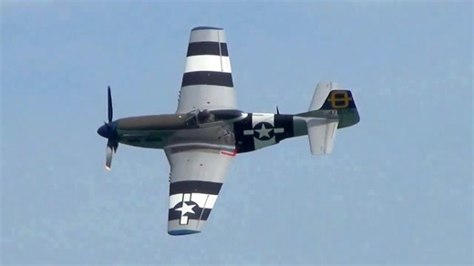 A P-51 passed Biggin Hill and the air started singing