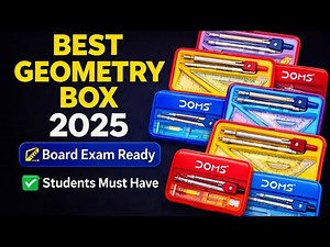 Top 5 DOMS ♥️ Geometry Boxes In Every Budget | Students Must Have 📐 | 2026