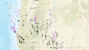 Updated information on lightning-caused fires in Douglas District, new fire confirmed