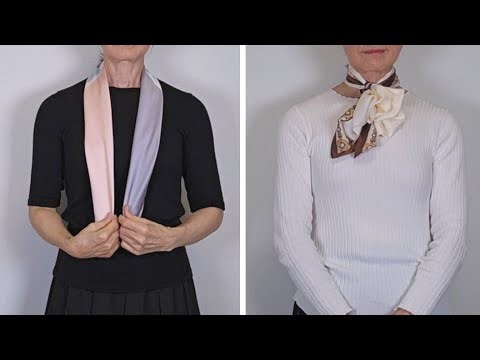 Fashion Level Up in a Day! ✨ 10 Gorgeous Ways Tying a Scarf Only for You