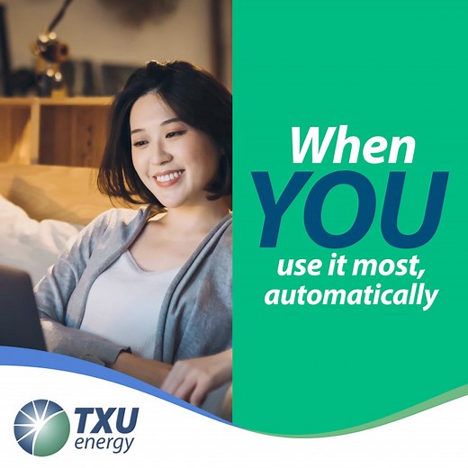 Introducing an all-new energy plan that automatically adapts each month to give you free energy: days, nights or weekends | TXU Energy | Facebook