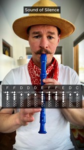 Recorder Tutorial Sound of Silence #recorder #tutorial | Kasey's Music Method