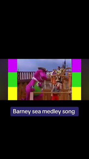 Barney sea medley song