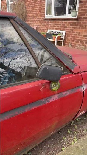 Classic Car Spotted: Red 1986 Reliant Scimitar SS1 Fibreglass Kit Car