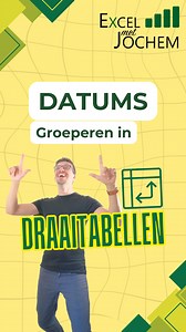 4.1K views · 16 reactions | Deze optie in draaitabellen kán verwarrend zijn - maar is juist ongelofelijk handig! Leer dus eventjes hoe je datums groepeert, en hoe je deze groepen ook weer opheft! | Excel met Jochem | Facebook