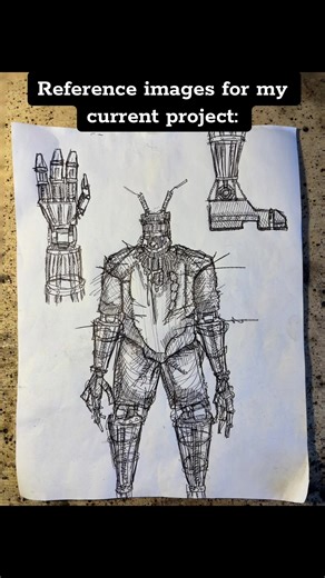 Walten Files Inspired Animatronics Reference Drawings