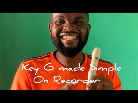 How to Play Key G in a minute Easy way