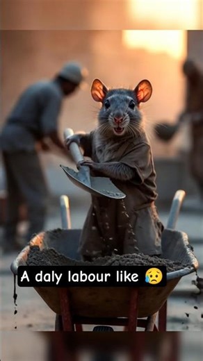 A Poor Mouse Working Like a Human | Emotional Short Film #HardWork #EmotionalStory