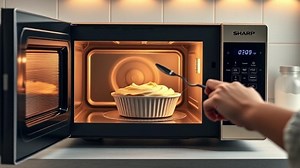 how do i bake a cake in sharp microwave? - Test Food Kitchen