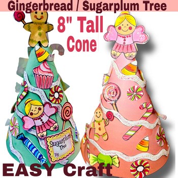 Sugarplum Gingerbread Man Boy Girl Christmas Tree: Holidays Around the World 3/D
