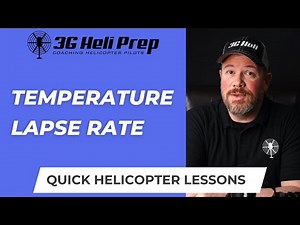 What is the Temperature Lapse Rate? | Aviation Weather Basics