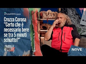 Crozza Corona "Certo che è necessario bere se tra 5 minuti schiatto?" | Fratelli di Crozza