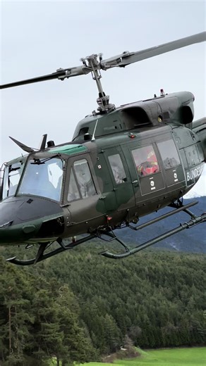 Bundesheer Agusta Bell 212 Helicopter: Iconic Rotor Sound