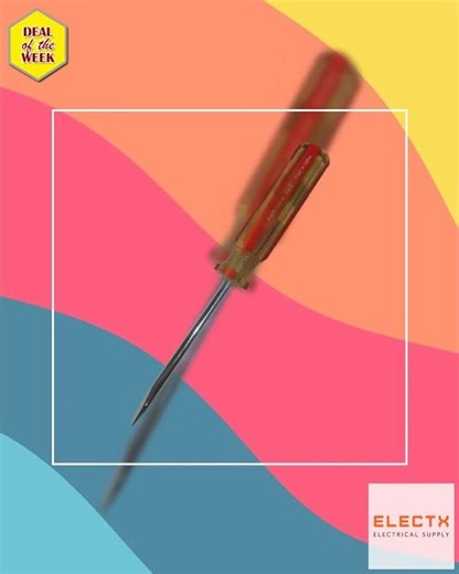 Rubicon 3" - Flat Head Screw Driver Rainbow 102 75mm ø3/16"
