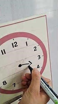 Drawing the clock hands for half-hour time