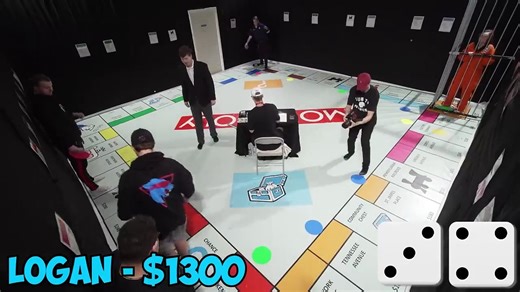 Giant Monopoly Game With Real Money