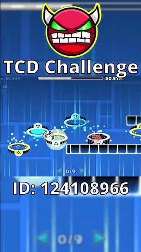 TCD Challenge #geometrydash #gd #gaming #tcd #fyp