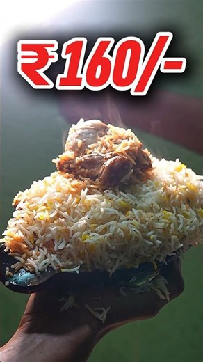 I Found the Best Biryani in Hyderabad! #hyderabad #food