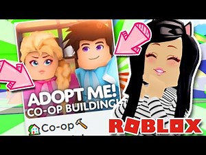 *NEW* CO-OP BUILDING! Adopt Me! Roblox UPDATE WORKBENCH | Friends Can Build in YOUR Home