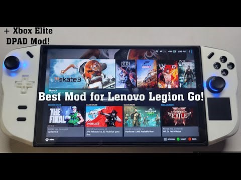 Lenovo Legion Go 3D Printed Controller Grip Mod Guide | Controller Teardown and Reassembly