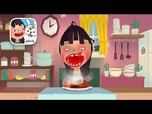 Toca Boca Kitchen (Girl) Toca Boca Jr: Fun Kids Games - Gameplay (PC UHD) [4K 60FPS]