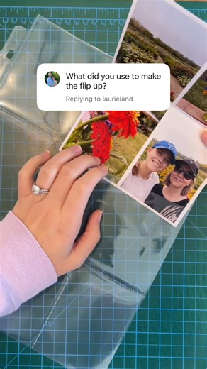 Leanne ✨ on Instagram: "Just a little flip-up tutorial! ✨ I use these all the time in my Project Life layouts when I have a lot of photos 😅 #scrapbooking #scrapbook #scrapbooktutorial #pocketpages #pocketpagescrapbooking #aliedwardsdesigninc #aliedwards #memorykeeping #projectlife #projectlife365"