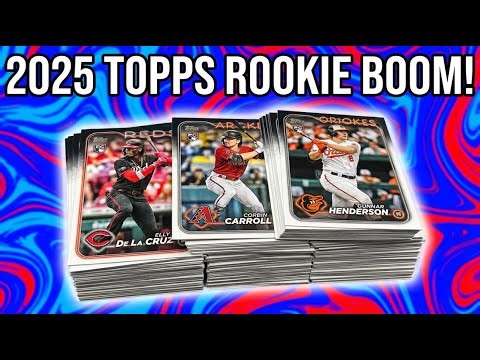 2025 Topps update – so many rookies!