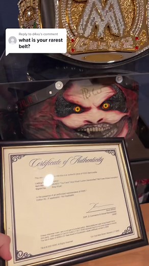 Rarest Wrestling Belts Collection: IWGP, AW World, Fiend Belt