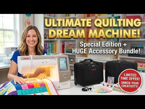 Janome Horizon 8200 QCP Review | Special Edition Computerized Sewing Machine