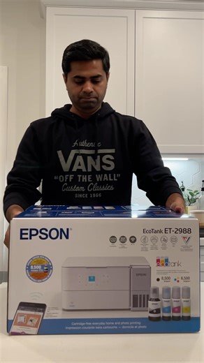 Epson printer for our home office #dadlife #indianinusa #homeoffice #sundayvibes