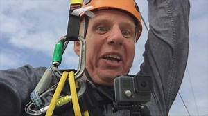 Sussex's newest tourist attraction - the Brighton Zip - is just days away from opening. But what is it like to go down it? We sent guinea pig BBC Sussex Breakfast presenter, Neil Pringle, down it just to make sure its safe. | BBC Sussex