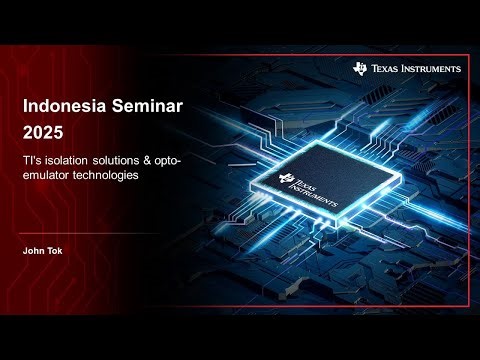 TI's isolation solutions & opto-emulator technologie