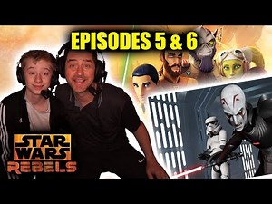 Star Wars Rebels: Season 1 - Episode 5 & 6 (First Time Watching Reaction)