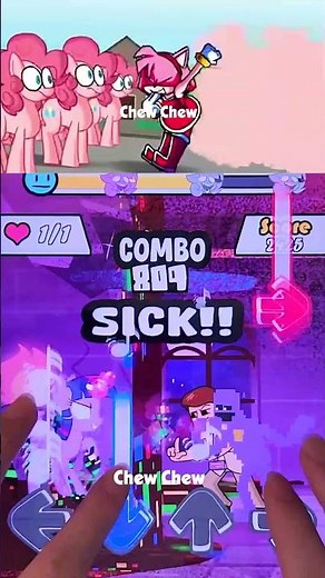 FNF Dusk Till Dawn But Amy vs Pinkie - Friday Night Funkin' Mobile Gameplay