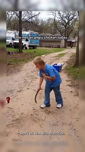 284K views · 3.2K reactions | Something every kid needs to experience. #kid #fun #rooster #fail #reels | 5bestthings.com | Facebook