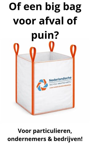 Afval container nodig in Heemstede