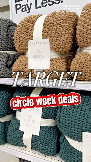 My two favorite bedding lines from Target have some great deals happening for Circle Week! Those knit blankets are a MUST! #target #targetfinds #targetdoesitagain #targetstyle #momlife #momsofinstagram #bedding #bedroomdesign #blankets #targetcreator #targethomeambassador @target #ad | Nesting in Neutral