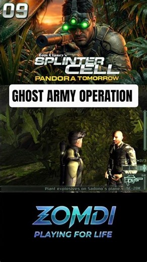 Sam Fisher & Douglas Shetland 🤝 #splintercellpandoratomorrow #samfisher #shorts #douglas #ghostarmy