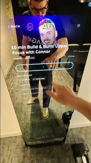 How to set up your MAGIC Mirror for the best experience? #tech #summerworkout #motivation