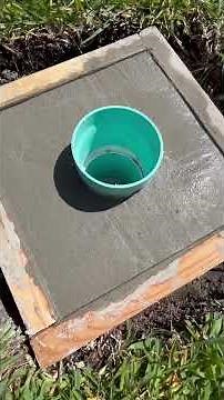 Yard Drainage Discharge End - FDM Pop Up Emitter - Concrete Slab