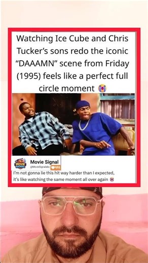 Ice Cube and Chris Tucker’s Sons Recreated the Iconic Friday (1995) Scene 🤣🤣