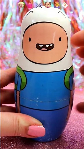 ASMR UNBOXING Adventure Time Nesting Doll Review❤️#shorts #asmr #adventuretime #nostalgia #trending